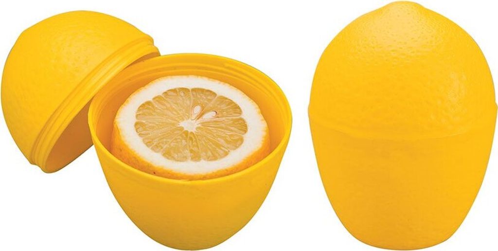 Contenitore per limoni Ibili, plastica, 9x11 cm, giallo Immagine del prodotto 