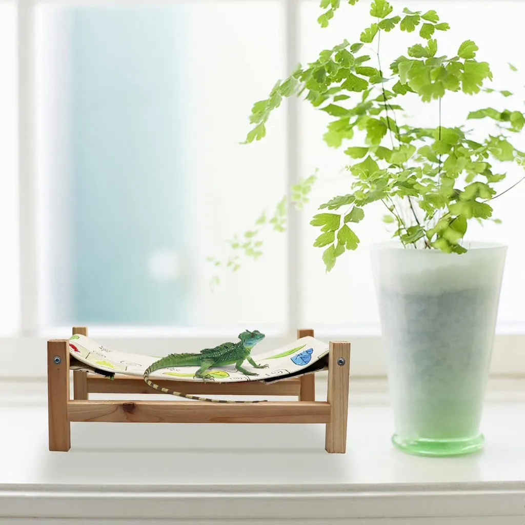 Lit Suspendu Reptile Allecto - Anti-Stress et Confort pour Terrarium