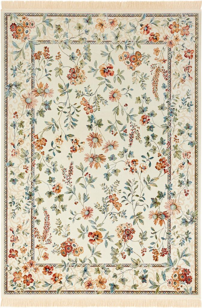 Dywan do salonu 195x300cm tradycyjny, klasyczny kremowo Zdjęcie produktu 