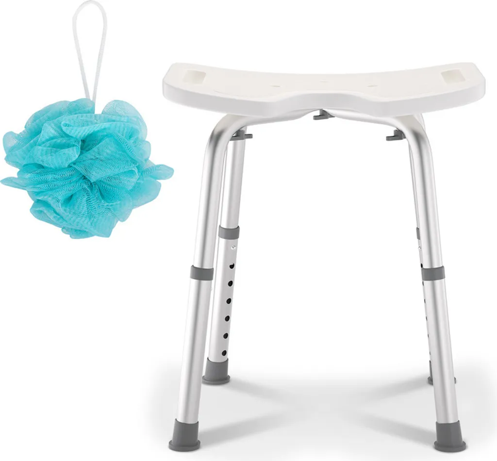 Sgabello Bagno Jopassy | Sedile Doccia Antiscivolo U-Shape 136kg