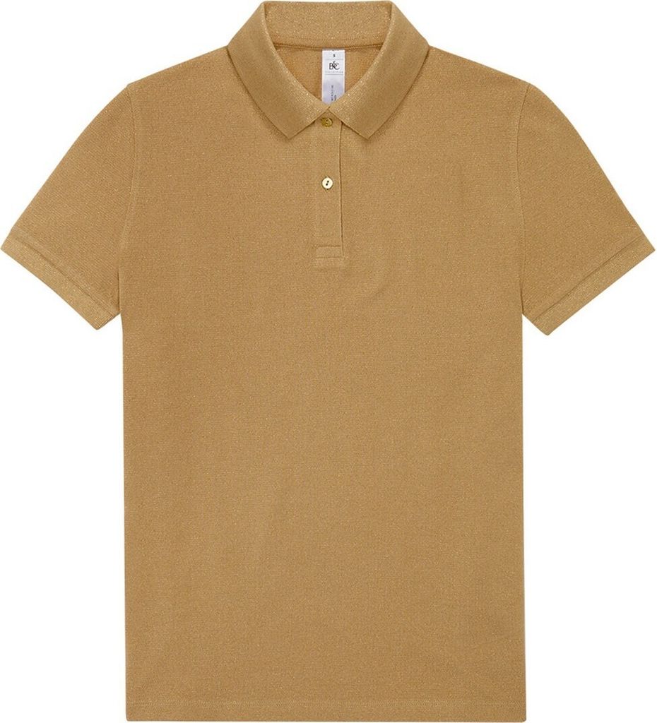 B&C - "My" Poloshirt für Damen RW8974 (36 DE) (Metagold)