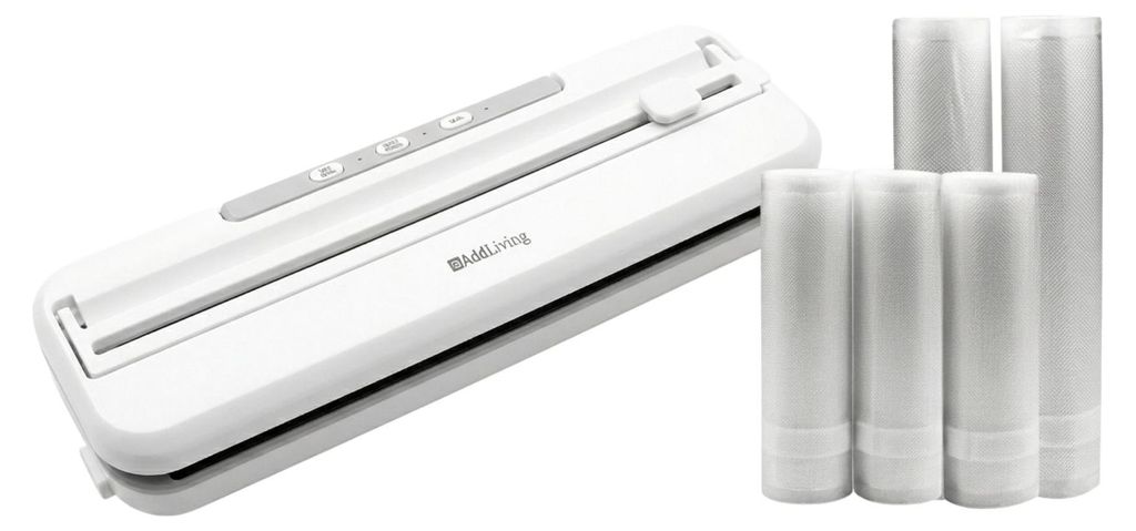 Addliving Vakuumierer V200 + Vakuumierbeutel  5 Rollen Produktbild 