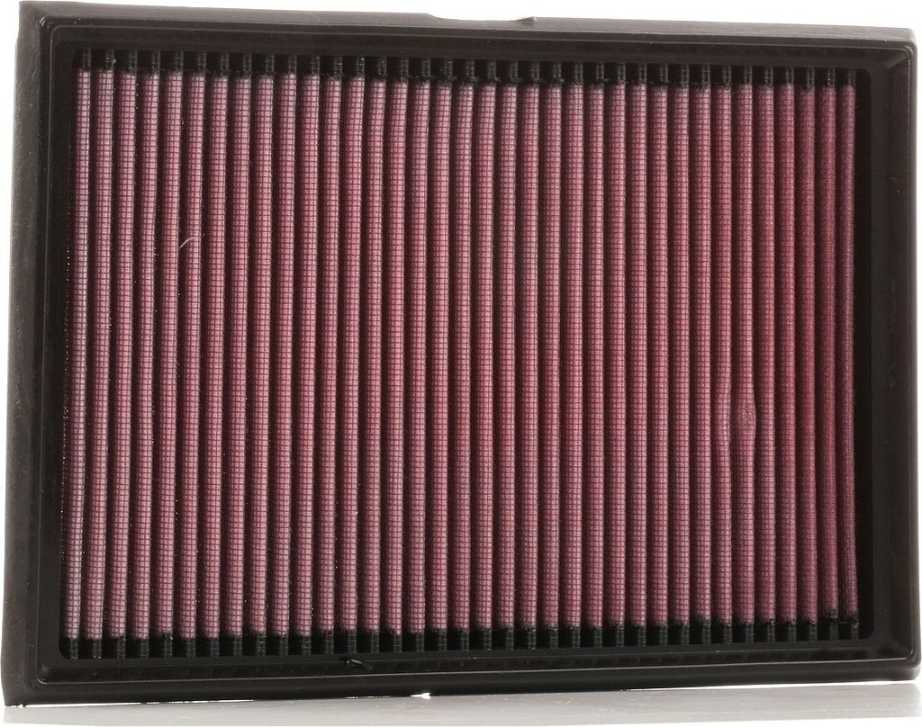 K&N 33-2877 Hochleistungsluftfilter für FORD Focus II Schrägheck (DA, HCP, DP) Langzeitfilter Quadratisch