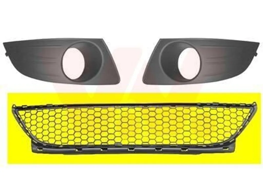 Grille de ventilation pare-chocs pour Dacia Logan Mcv série 1516590