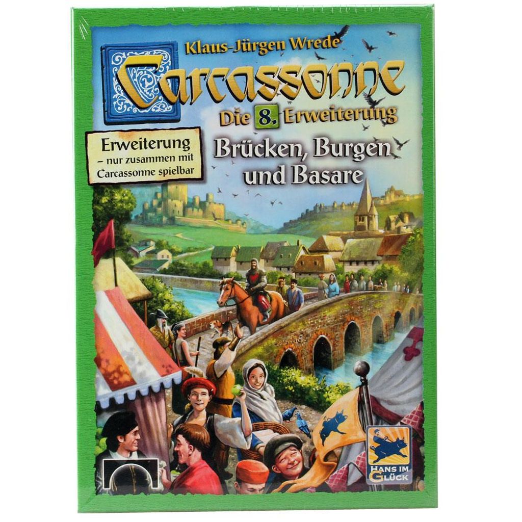 Asmodee Carcassonne, Brettspiel, Familie, 7 Jahr(e), Produktbild 