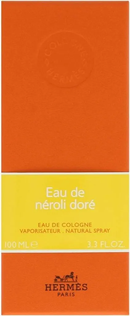 Eau de Néroli Doré Hermès 100 ml au safran précieux et néroli solaire