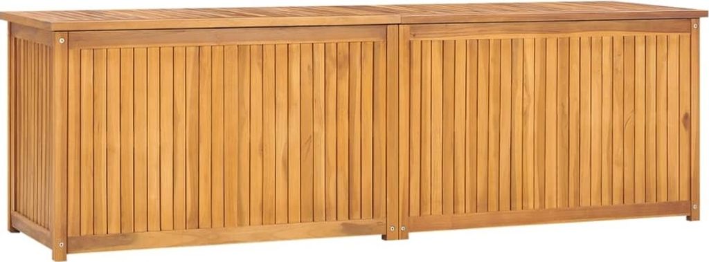 Gartenbox 175x50x55 cm Massivholz Teak Produktbild 