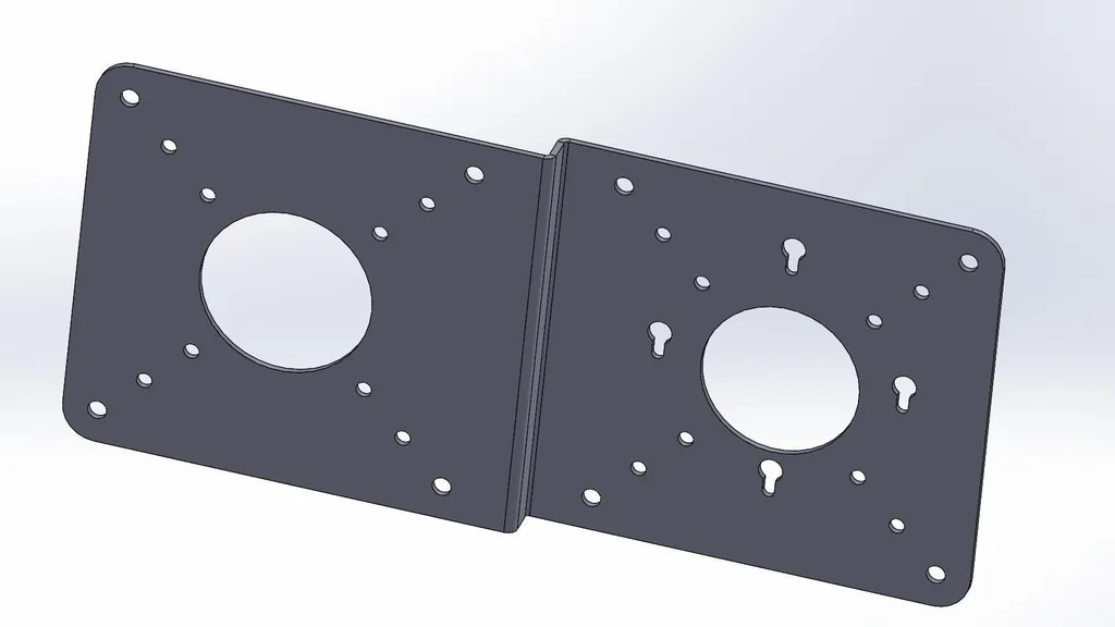 Support VESA Mini PC Noir : Solution contre l'Encombrement du Bureau - 2