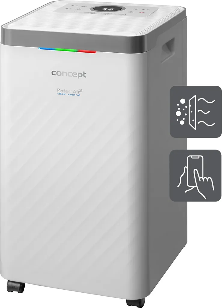 Purificateur d'air 2 vitesses avec minuterie et mode automatique