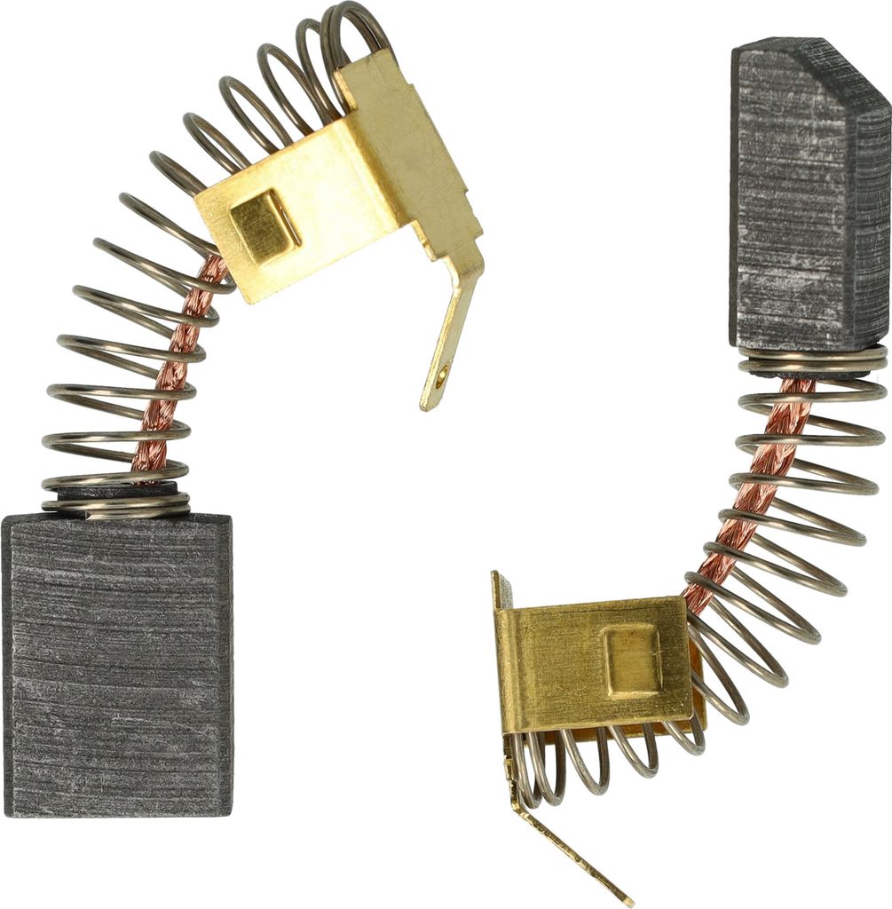 vhbw 2x Kohlebürste 16,9 x 10 x 6,1 mm kompatibel mit Stihl MSE 220, MSE 220C, E 220C, E220, E 20, E 20C Elektrowerkzeug, Motorsäge + Feder