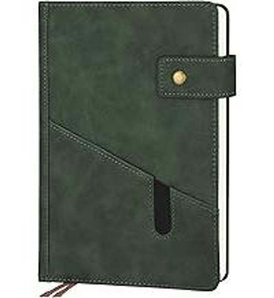 Notizbuch A5 Liniert, Journal Notebook mit 360 Seiten Hardcover Kunstleder Notizbuch mit 100gsm Papier Notizbücher Liniert für Büro Schule (Dunk...