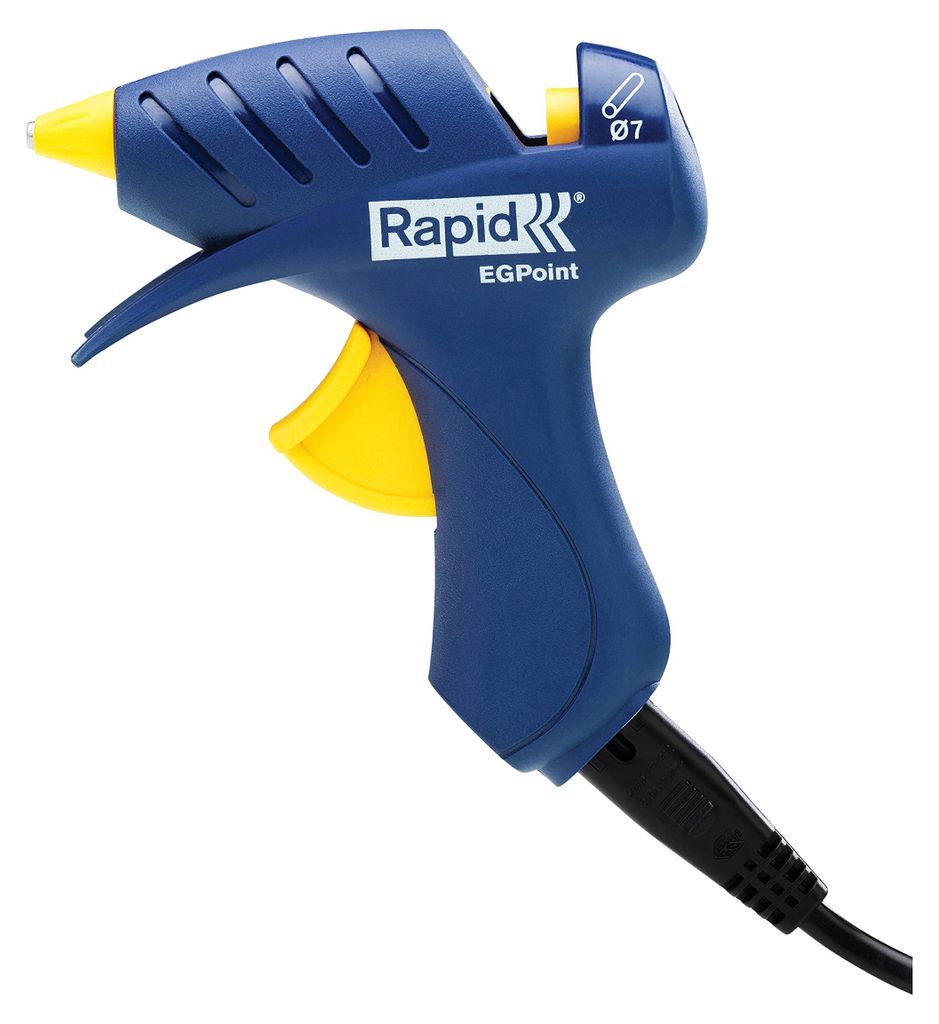Rapid Heißklebepistole EG Point, 7mm, für Basteln und Dekorieren, kabellos