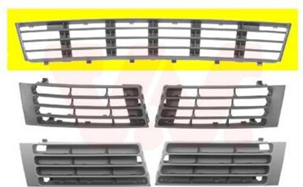 VAN WEZEL Lüftungsgitter Grill Stoßfänger für AUDI A4 Produktbild 