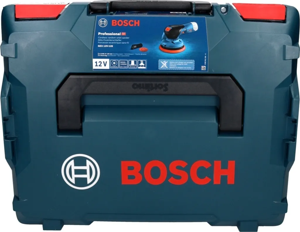 Ponceuse Excentrique 12V Bosch GEX 12V-125 pour Menuiserie et Finition - 4