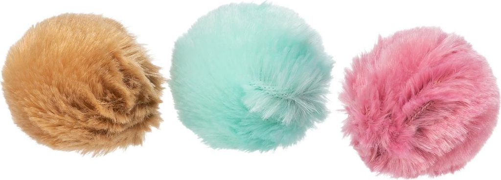 TRIXIE Katzenspielzeug Plüschball, Katze, Plüschspielzeug, Produktbild 