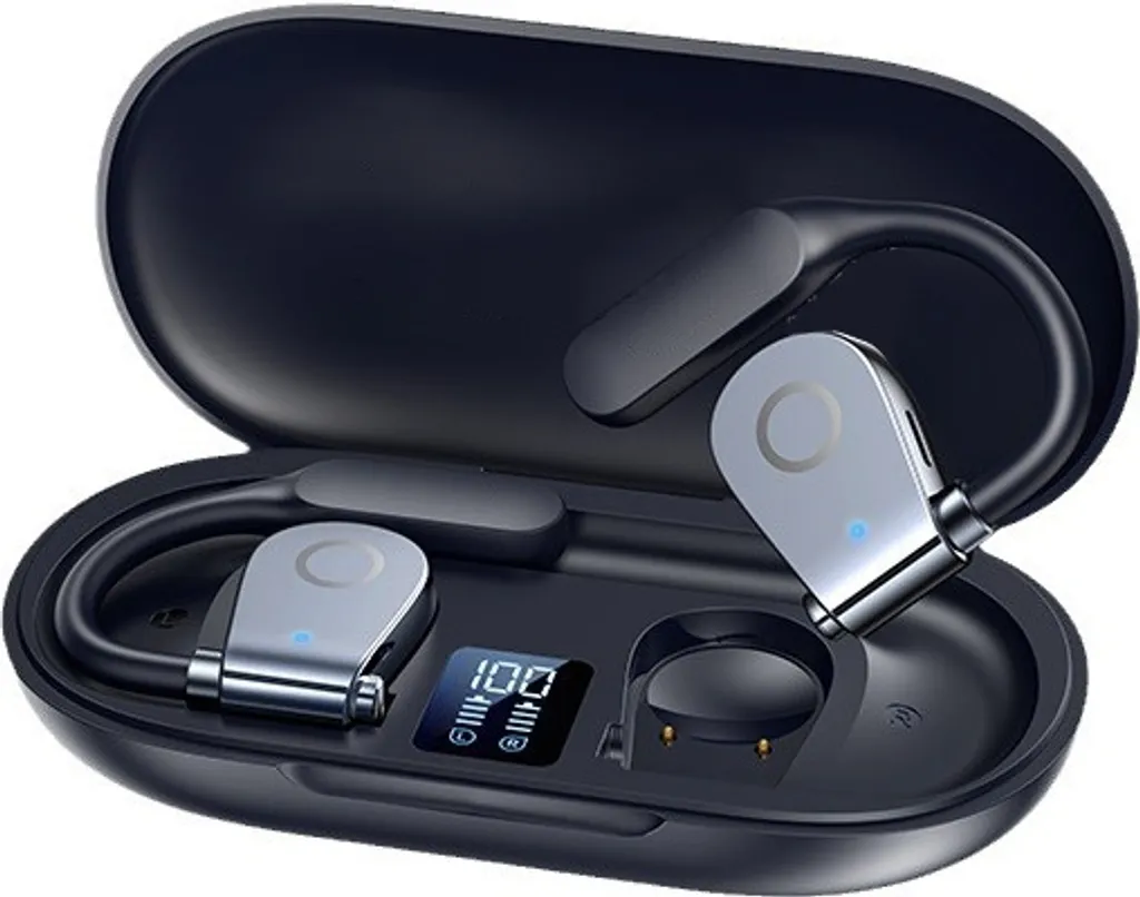 Casque ZELURXX supra-auriculaire Bluetooth 5.4 avec affichage LED