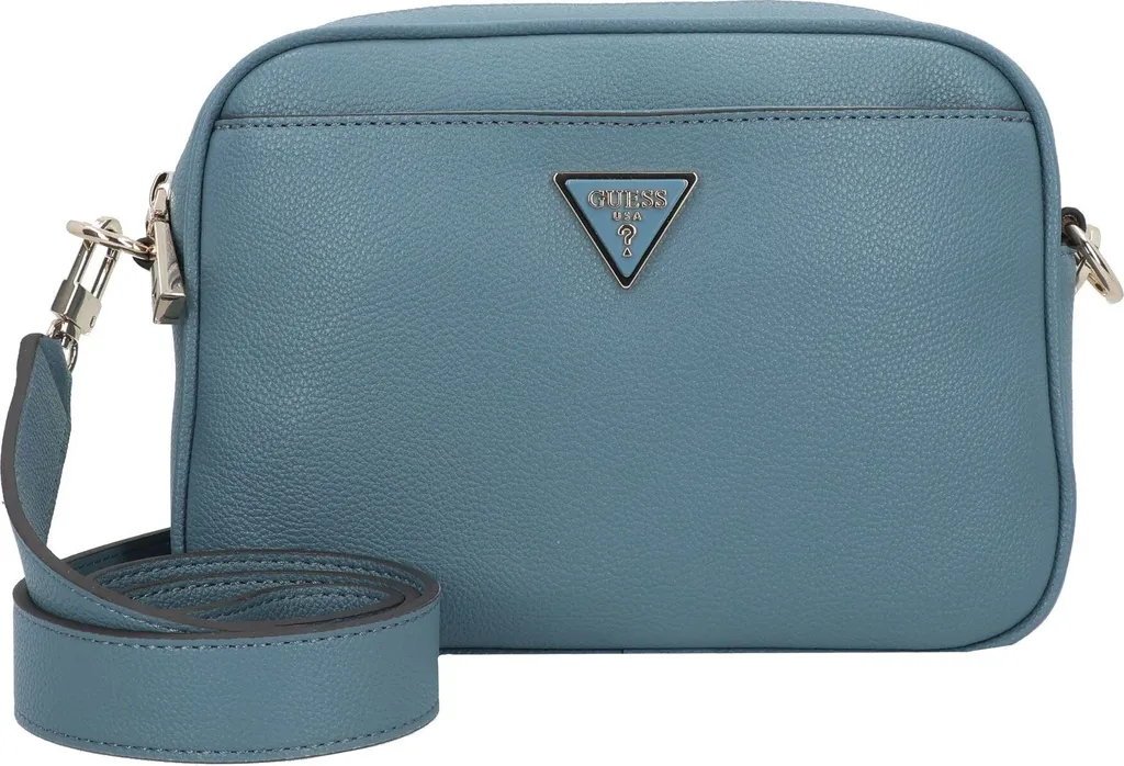 Sac Guess Meridian 23 cm Design Matelassé et Détails Métalliques Dorés