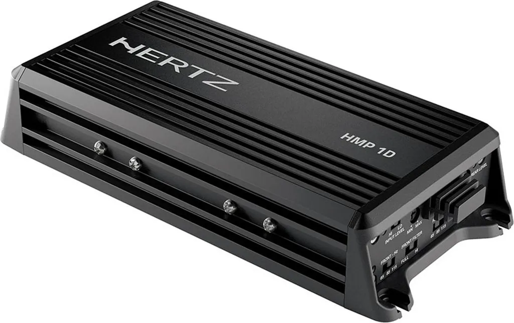 Ampli de puissance Hertz Marine HMP 1D pour caisson de basse de bateau
