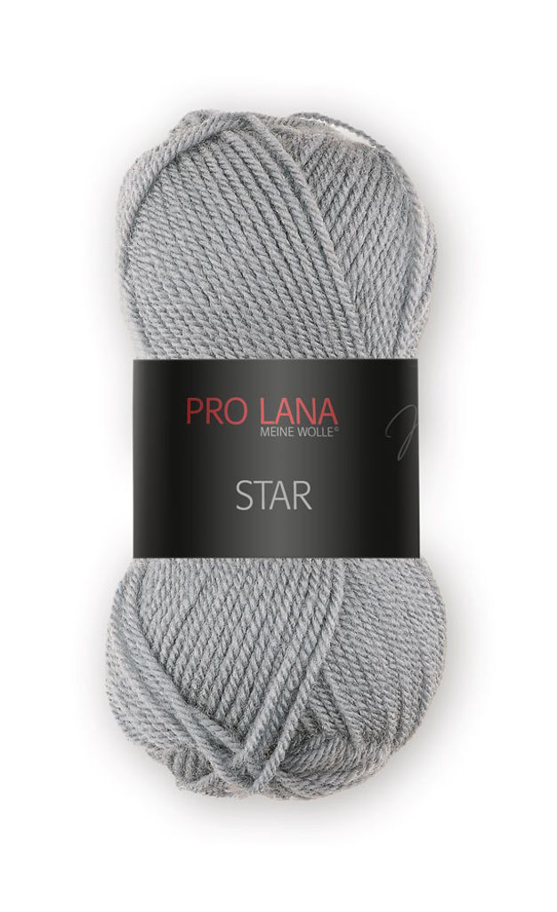Pro Lana Star 50g (95) platingrau Produktbild 