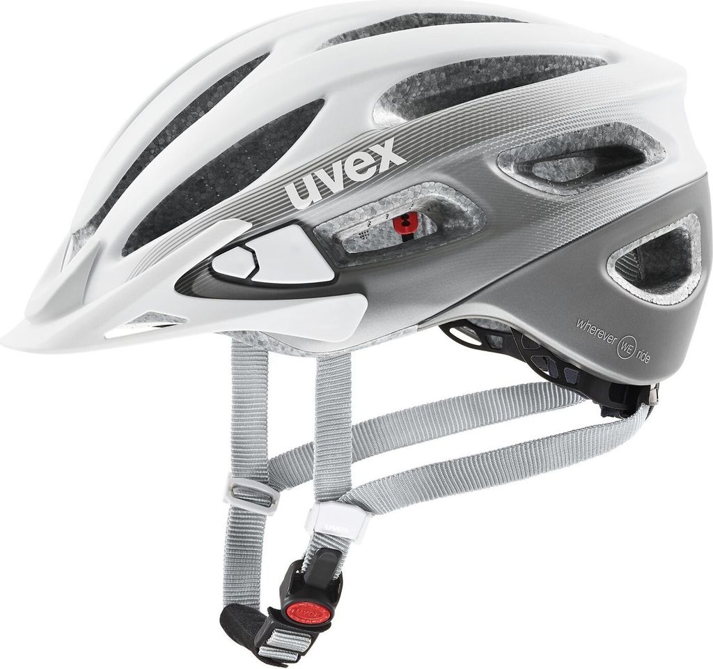 Schutzhelm Uvex True CC WE weiß-grau matt größe 52-55 cm Produktbild 