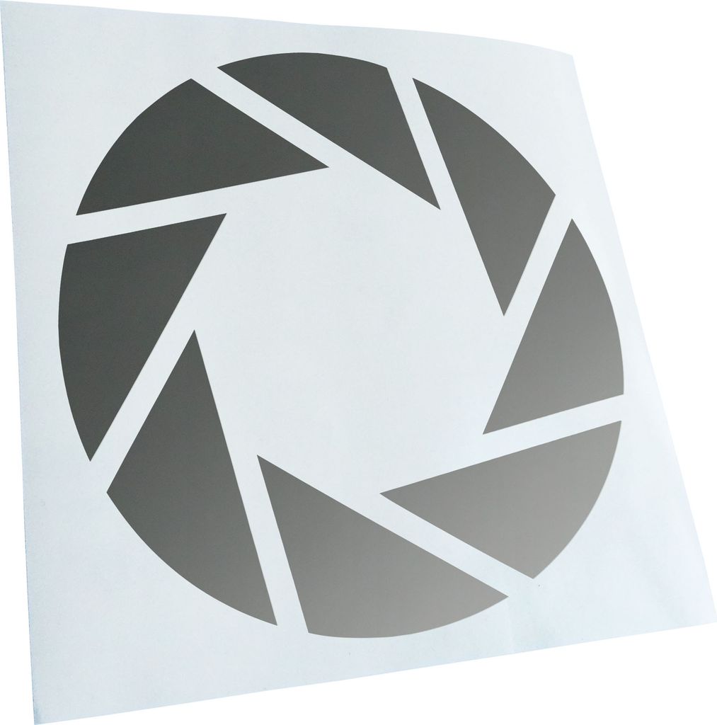 Kiwistar - Autoaufkleber - Aperture Science - Portal Heckscheibe - Aufkleber für Auto Kfz Fahrrad, LKW, Truck Mofa