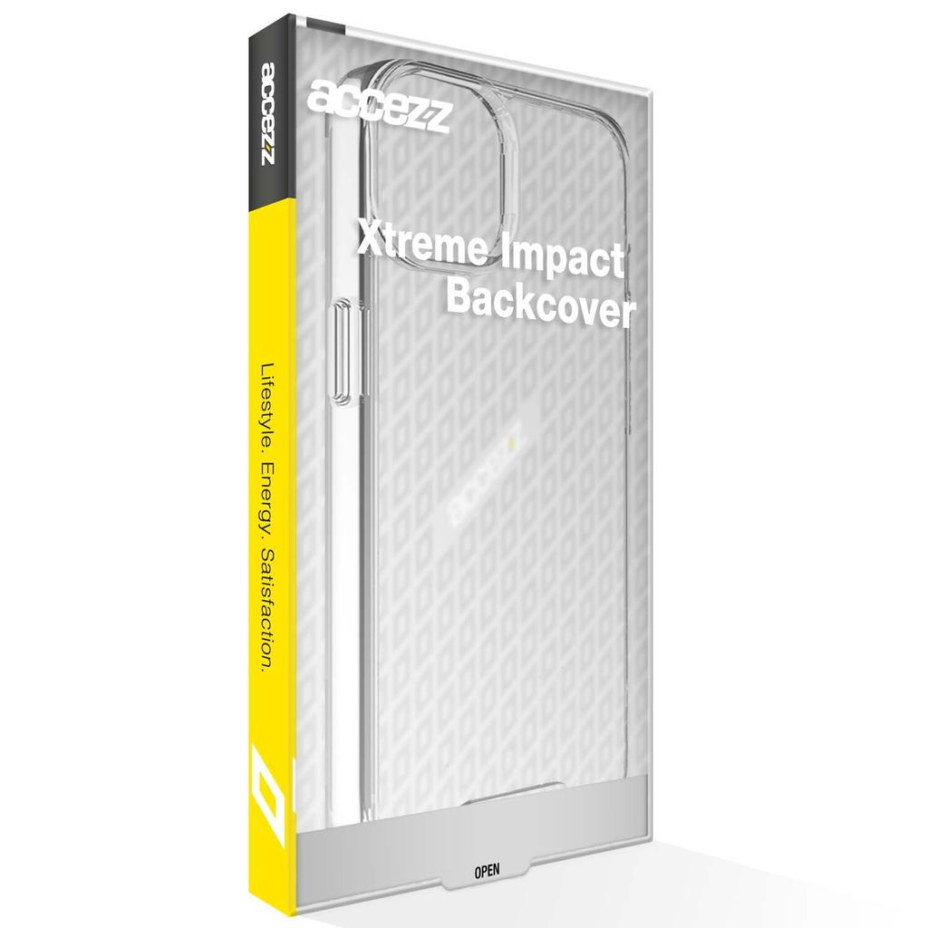 Accezz Xtreme Impact Rückseite für das Samsung Galaxy A12 – Transparent