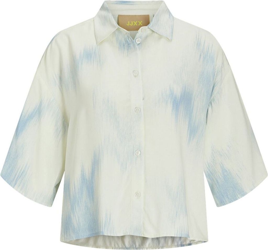 Jack & Jones Mira Viscose Jjxx Kurzarmhemd Beige S Frau Beige S