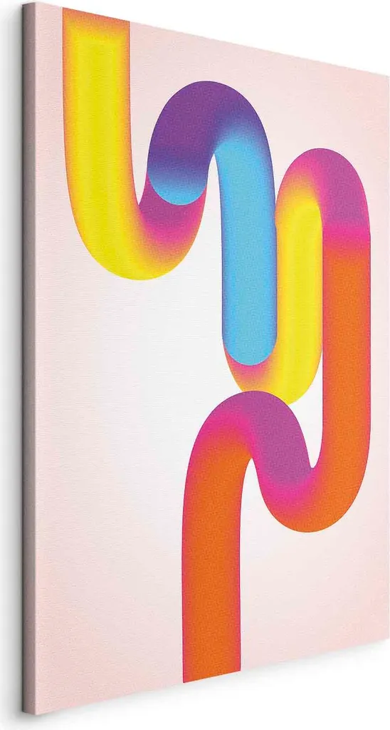Quadro Moderno Astratto 80x120 - Colori Vivaci per Casa Tua