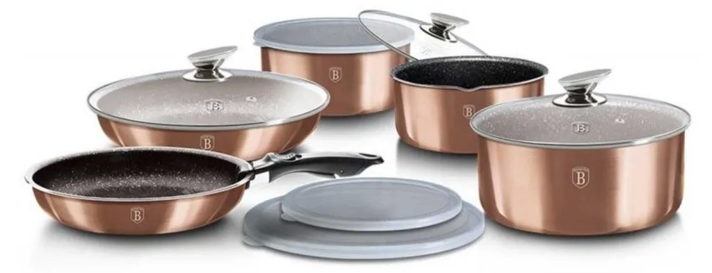Berlinger Haus 35462 Set Pentole Granito Click&Cook | Offerta Casa