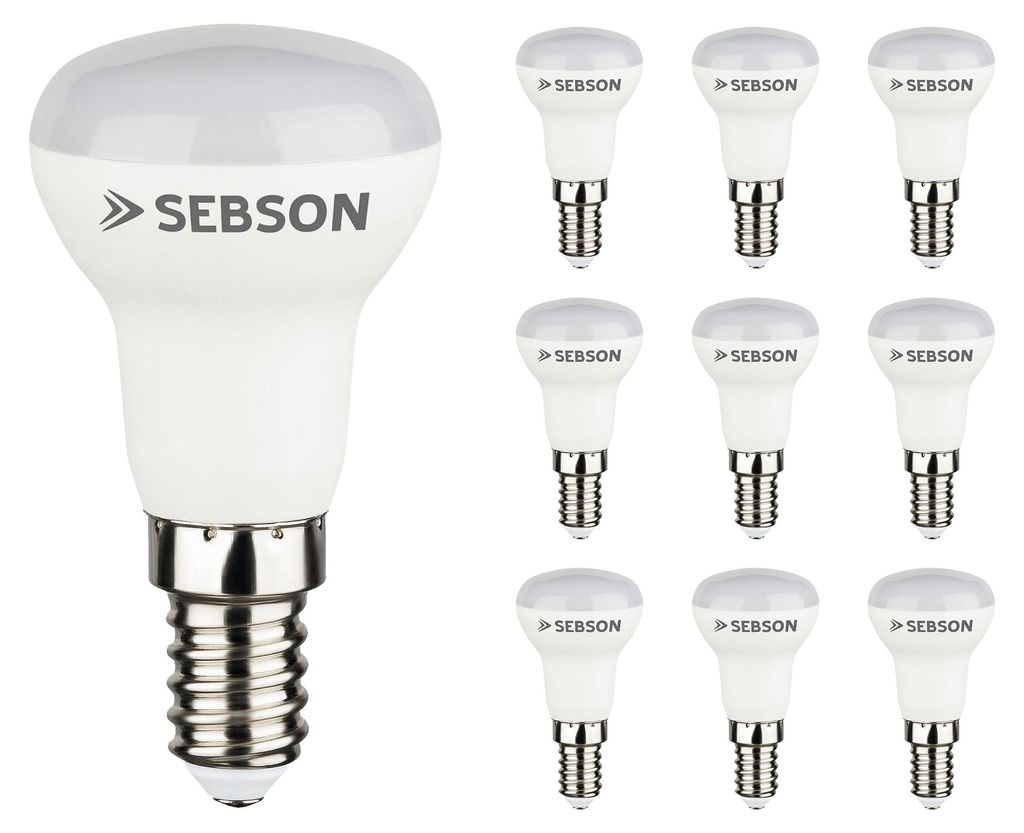10 Stk. LED Lampe E14 R39 3W Ra97