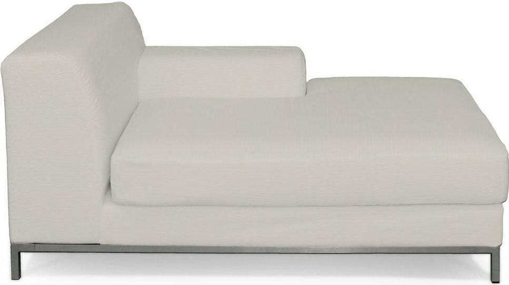 Dekoria Bezug für Kramfors Sofa Recamiere rechts, hellgrau , Bezug für Recamiere rechts Kramfors