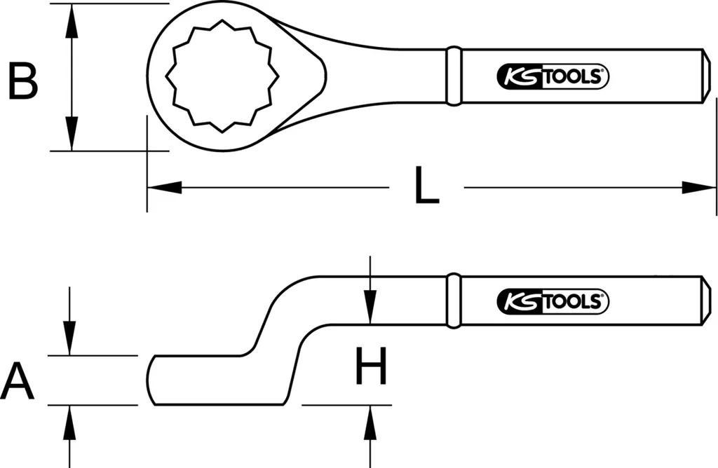 Clé Polygonale de 27 mm pour Maintenance en Zone à Risque BRONZEplus - 2