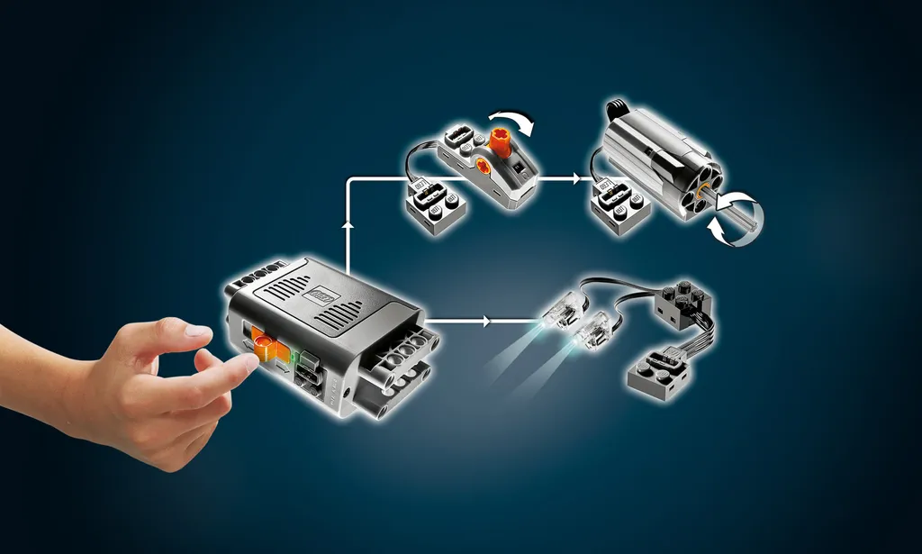 LEGO Technic 8293 Power Functions Ensemble de Motorisation pour Modèles - 12