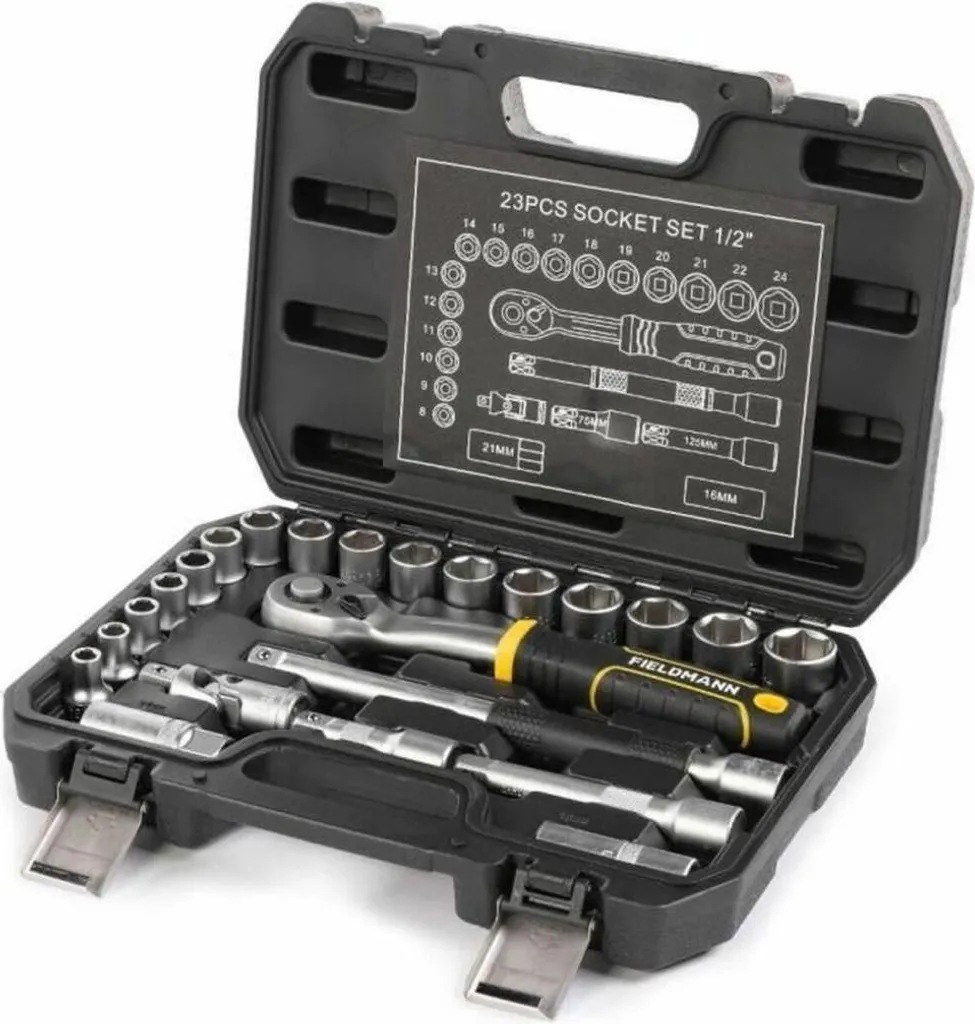 Coffret Gola 23 pièces FDG 5022-23R Fieldmann en acier haute densité