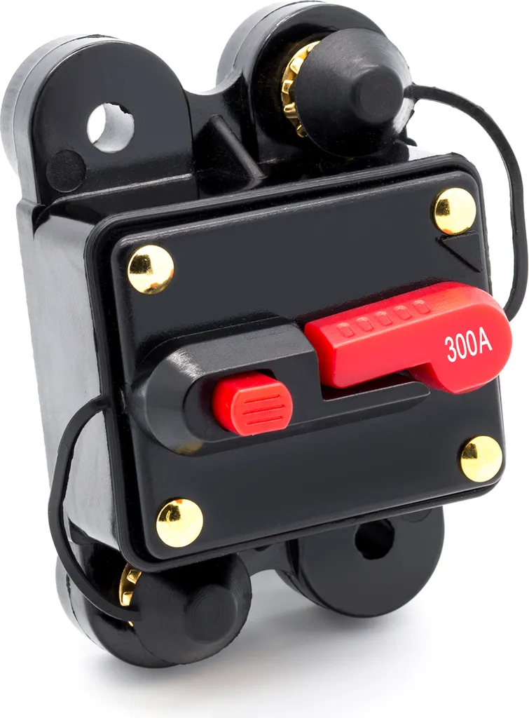 Fusibile Automatico 300A per Camper e Marine - Reset Manuale 12V-24V
