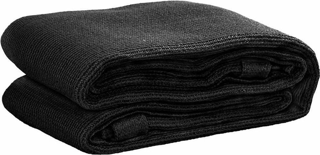 vidaXL Zeltteppich 200x300 cm Schwarz Produktbild 