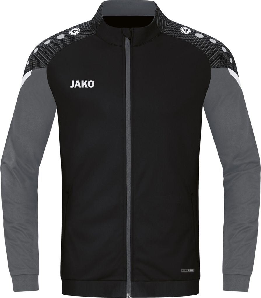 JAKO Polyesterjacke Performance schwarz/anthra light 116