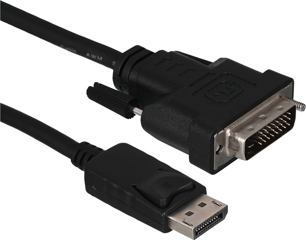 Gembird Hl Hl31914 1 M Displayport-auf-dvi-kabel Silber Silber One Size