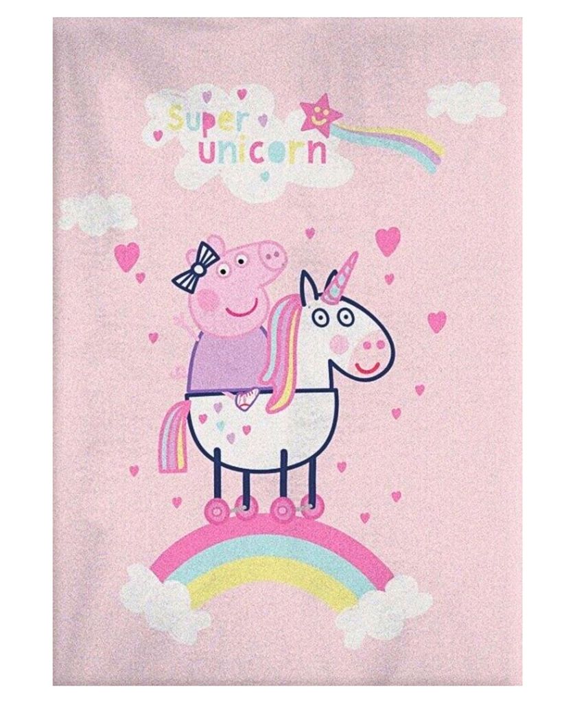 My Sweety Pop Peppa Wutz Kuscheldecke - 150x95cm Kinderdecke