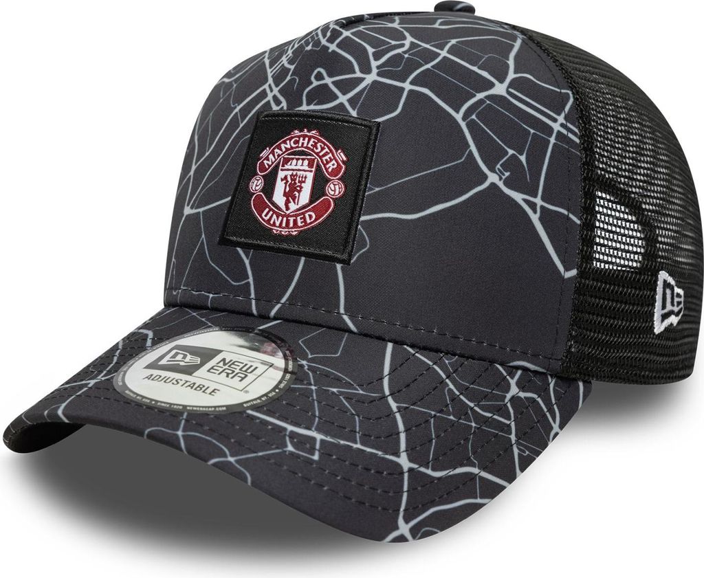 New Era A-Frame Mesh Trucker Cap - Manchester United
