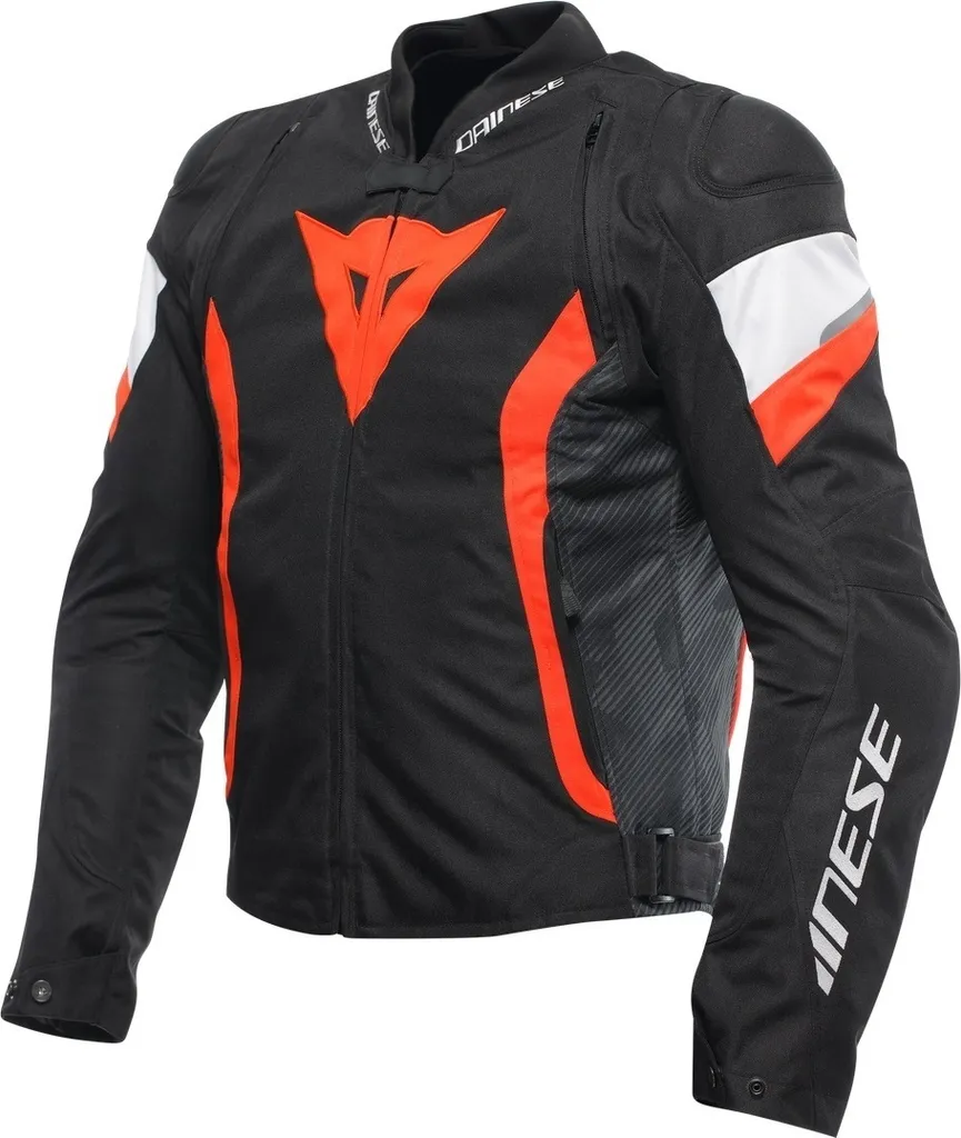Veste moto textile Dainese Avro 5 Noir Blanc Rouge Taille 62 Homme