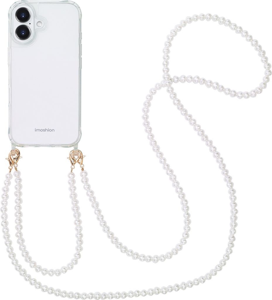 imoshion Backcover mit Handyketten iPhone 16 - Perlen Produktbild 