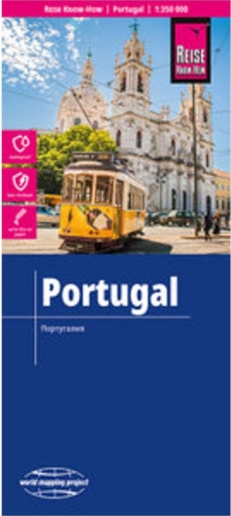 Reise Know-How Landkarte Portugal (1:350.000)
