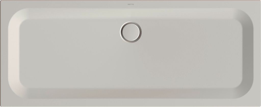 BetteUltra Rechteck-Duschwanne mit Minimum-Wannenträger, 1700x700x35mm, 5992-423T1