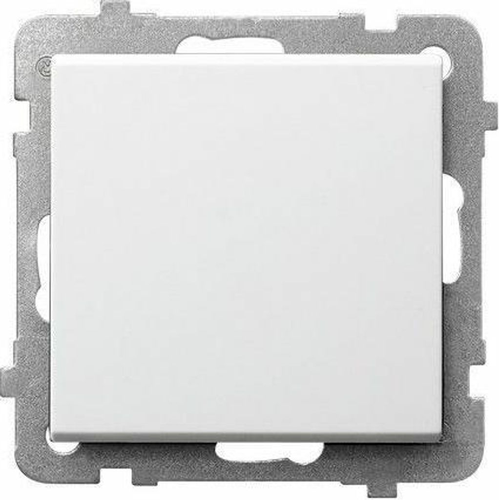 Schuko Steckdose Ausschalter Taster Lichtschalter Dimmer Schalter AS weiß Ein / Ausschalter LP-1G/m/00