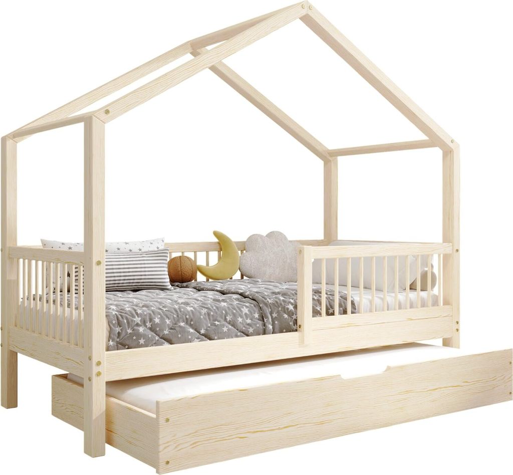 TIMBEE MURLO Postel Duo house manželská postel Dětská Obrázek produktu 
