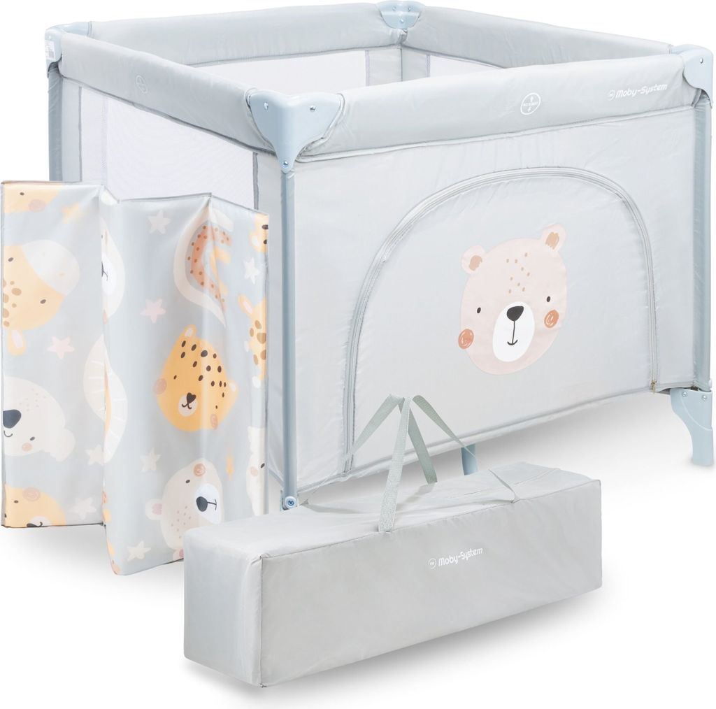 Großer Laufstall für Babys und Kleinkinder – Mit Matratze Produktbild 