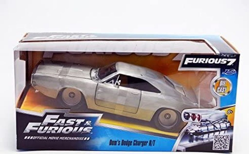 Jada Toys 253203047 - Fast & Furious 1968 Dodge Charger 1:24
