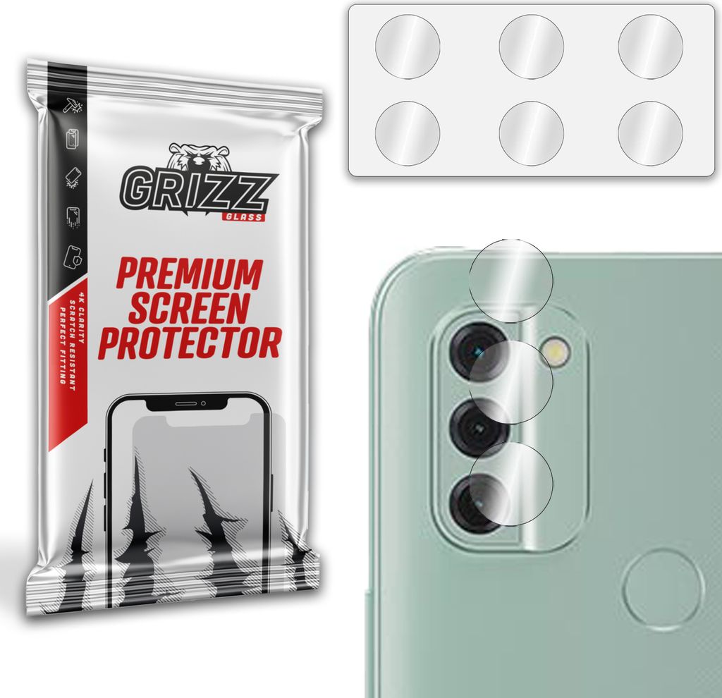 Glas für die Kamera GrizzGlass HybridGlass für Nokia C31