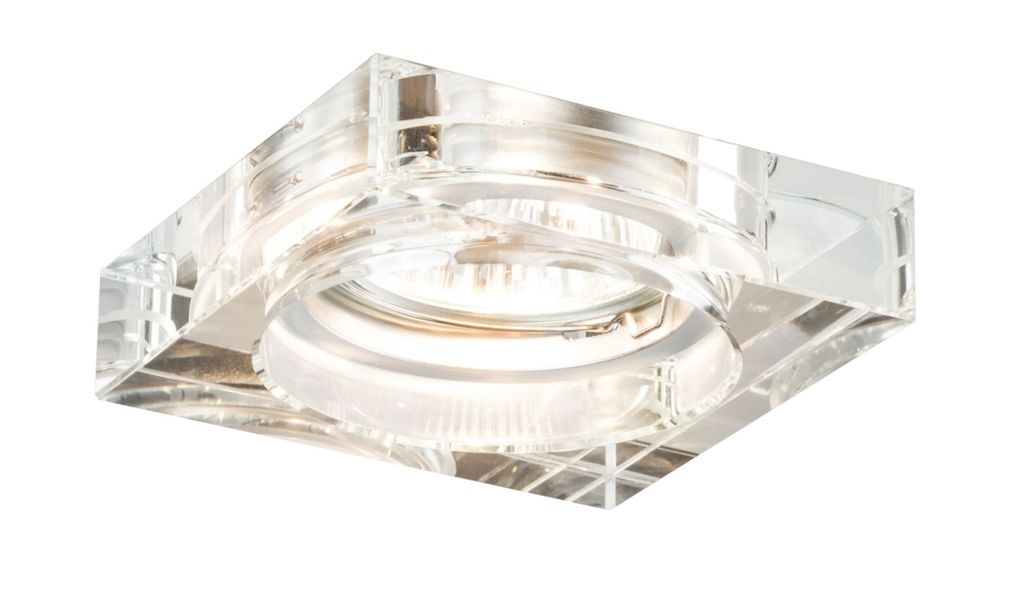 Premium EBL Cristal Quadro max 3x35W GU10 Klar Glas
